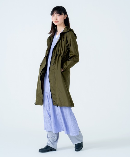 Wpc.（ダブリュピーシー）の「レインバイシクル　モッズコート　ユニセックス（レインコート/ポンチョ・レディース・グリーン系その他/ベージュ・FREE）」の22枚目の写真