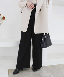 MODE ROBE | センタープレスワイドパンツ(その他パンツ)