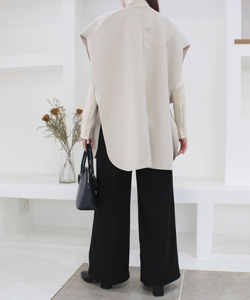 MODE ROBE（モードローブ）の「センタープレスワイドパンツ（その他パンツ・レディース・グレー系/ブラック/ベージュ・FREE）」の22枚目の写真