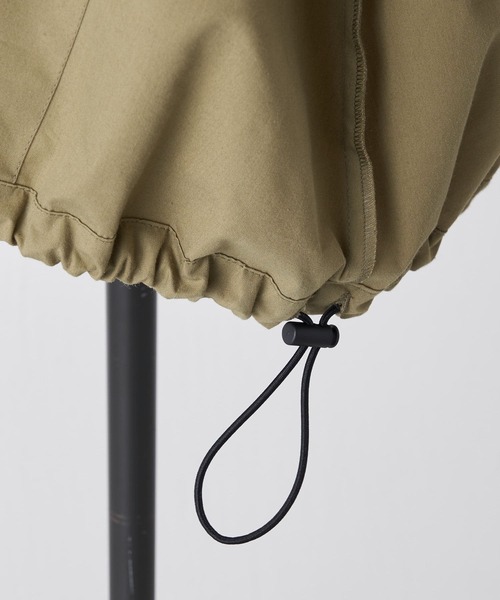 BEARDSLEY（ビアズリー）の「経年美化する素材 ドルマンマウンテンパーカー（マウンテンパーカー・レディース・カーキ/ブラック・0/1）」の20枚目の写真