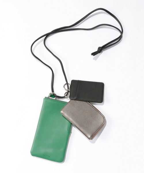 LEPSIM（レプシィム）の「【HAPPYカラーNEWYEAR】ポーチショルダーバッグ　259890（ショルダーバッグ・レディース・ゴールド/グリーン/シルバー・ONE SIZE）」の2枚目の写真