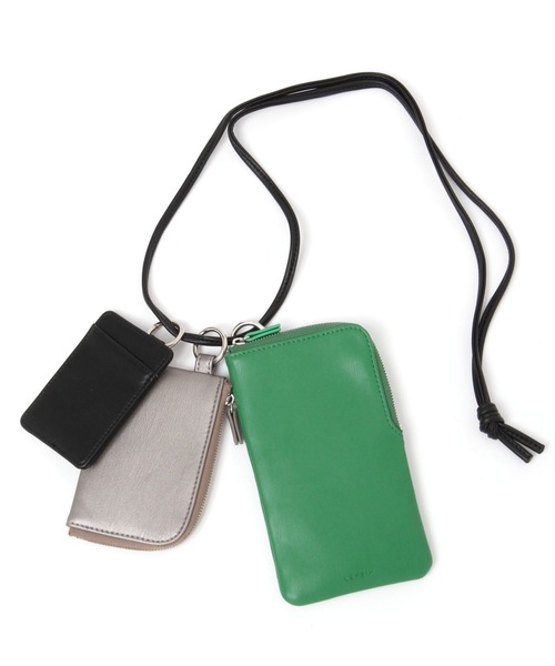 LEPSIM（レプシィム）の「【HAPPYカラーNEWYEAR】ポーチショルダーバッグ　259890（ショルダーバッグ・レディース・ゴールド/グリーン/シルバー・ONE SIZE）」の6枚目の写真