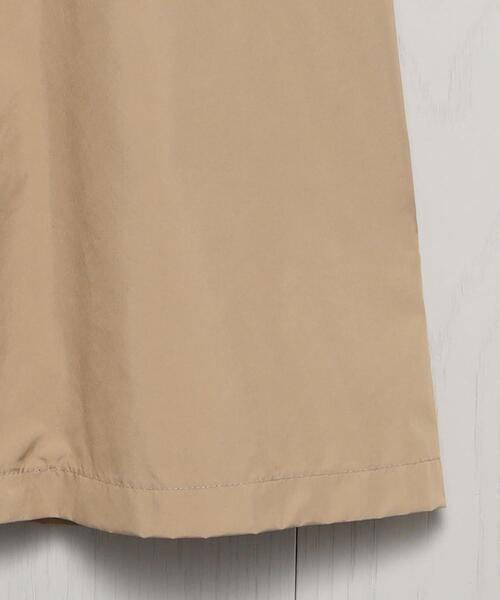 H BEAUTY&YOUTH UNITED ARROWS(エイチビューティーアンドユースユナイテッドアローズ)の「<H>OLMETEX TAFFETA SOUTIEN COLLAR COAT/コート(ステンカラーコート・レディース・ベージュ/ダークグレー・S/M)」の6枚目の写真