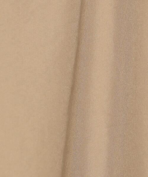 H BEAUTY&YOUTH UNITED ARROWS(エイチビューティーアンドユースユナイテッドアローズ)の「<H>OLMETEX TAFFETA SOUTIEN COLLAR COAT/コート(ステンカラーコート・レディース・ベージュ/ダークグレー・S/M)」の11枚目の写真