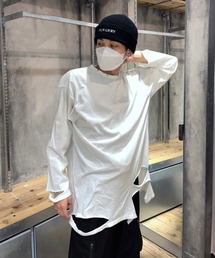 XU | 【XU/エックスユー】damage long sleeve tee/ダメージロンティ ダメージ ビッグロンティ 長袖Tシャツ(Tシャツ/カットソー)