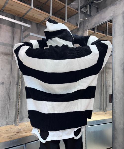 XU(エックスユー)の「【XU/エックスユー】damage long sleeve tee/ダメージロンティ ダメージ ビッグロンティ 長袖Tシャツ(Tシャツ/カットソー・メンズ・ホワイト/グレー/ブラック・ONE SIZE)」の11枚目の写真