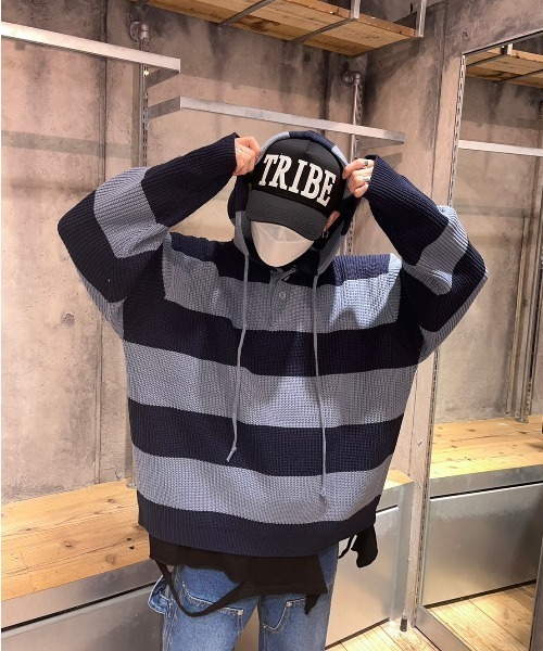 XU(エックスユー)の「【XU/エックスユー】damage long sleeve tee/ダメージロンティ ダメージ ビッグロンティ 長袖Tシャツ(Tシャツ/カットソー・メンズ・ホワイト/グレー/ブラック・ONE SIZE)」の21枚目の写真