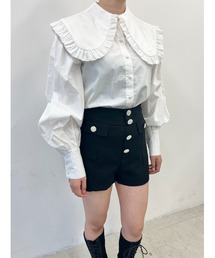 PHILLY | フリルビッグカラーブラウス(シャツ/ブラウス)