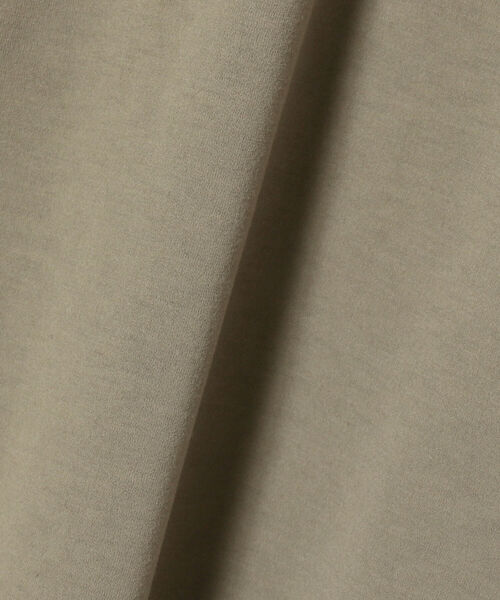 BEAMS LIGHTS（ビームスライツ）の「BEAMS LIGHTS / ポリコット モックネック Tシャツ（Tシャツ/カットソー・メンズ・オリーブ/ライトグレー・SMALL/MEDIUM/LARGE）」の15枚目の写真