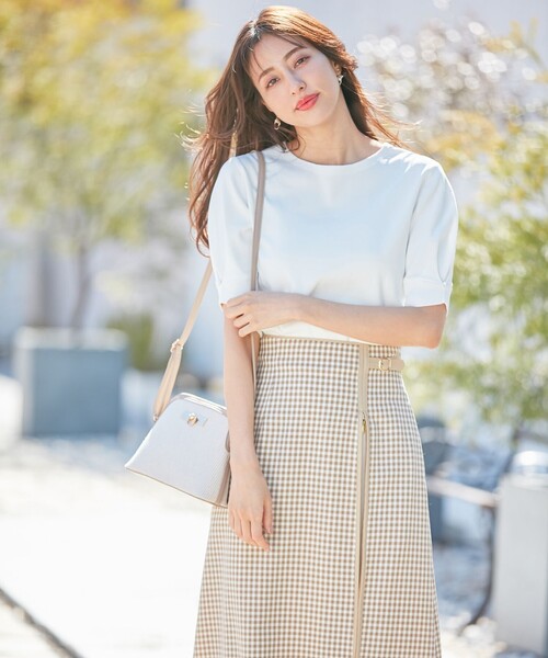 ANY SIS(エニィスィス)の「【洗える】ボリュームタックスリーブ ニット(ニット/セーター・レディース・ホワイト系/ブラック系/ライトグリーン系/スカイブルー系/ピンク系・2)」の18枚目の写真