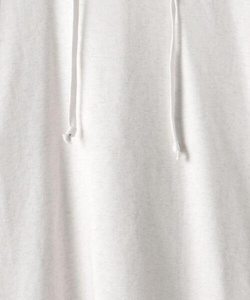 AURALEE(オーラリー)の「【AURALEE(オーラリー)】ライト フーディ■■■(パーカー・メンズ・ライトグレー/ホワイト/ライム・4/3/5)」の8枚目の写真