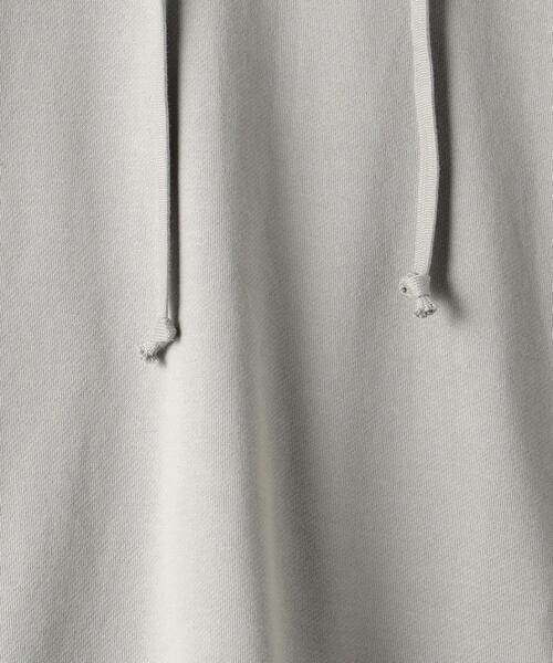 AURALEE(オーラリー)の「【AURALEE(オーラリー)】ライト フーディ■■■(パーカー・メンズ・ライトグレー/ホワイト/ライム・4/3/5)」の10枚目の写真