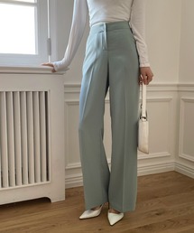 by muni:r（バイ ムニール）の「7COLORロングハイウエストスラックス（スラックス）」