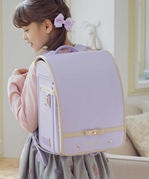 PAUL&JOE（ポールアンドジョー）の「PAUL & JOE(ポール & ジョー)クリザンテームフレンチリボンランドセル（ランドセル・キッズ・ミント/ネイビー/スカイブルー/ライラック/キャメル/ピンク・ONE SIZE）」の21枚目の写真