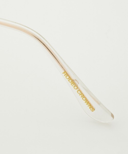 RODEO CROWNS WIDE BOWL（ロデオクラウンズワイドボウル）の「スクエアフレームグラス（サングラス・レディース・シルバー/ゴールド/グリーン・FREE）」の4枚目の写真