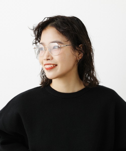 RODEO CROWNS WIDE BOWL（ロデオクラウンズワイドボウル）の「スクエアフレームグラス（サングラス・レディース・シルバー/ゴールド/グリーン・FREE）」の10枚目の写真