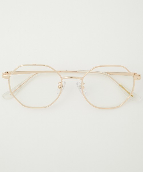 RODEO CROWNS WIDE BOWL（ロデオクラウンズワイドボウル）の「スクエアフレームグラス（サングラス・レディース・シルバー/ゴールド/グリーン・FREE）」の5枚目の写真