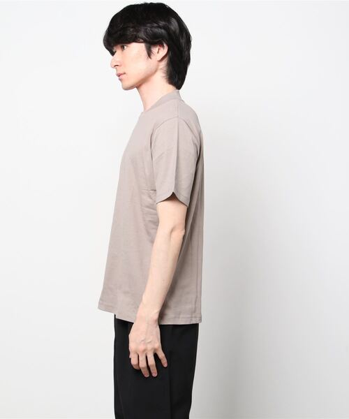 NANO universe（ナノユニバース）の「ジャケTショートスリーブ（Tシャツ/カットソー・メンズ・ホワイト/ブラック/グレー系その他4/サックスブルー/ミント/チャコール・L/XL/M/S）」の8枚目の写真