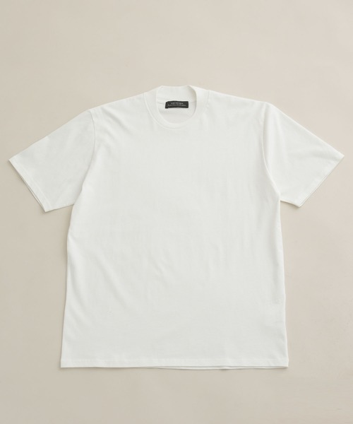 NANO universe（ナノユニバース）の「ジャケTショートスリーブ（Tシャツ/カットソー・メンズ・ホワイト/ブラック/グレー系その他4/サックスブルー/ミント/チャコール・L/XL/M/S）」の2枚目の写真