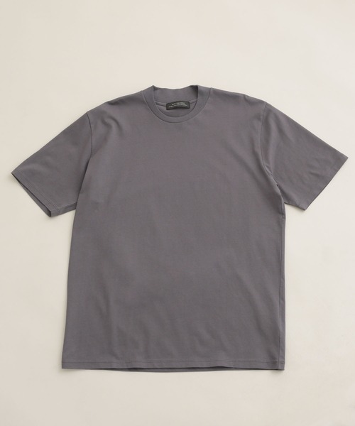 NANO universe（ナノユニバース）の「ジャケTショートスリーブ（Tシャツ/カットソー・メンズ・ホワイト/ブラック/グレー系その他4/サックスブルー/ミント/チャコール・L/XL/M/S）」の4枚目の写真