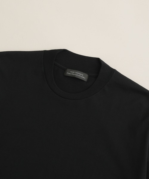 NANO universe（ナノユニバース）の「ジャケTショートスリーブ（Tシャツ/カットソー・メンズ・ホワイト/ブラック/グレー系その他4/サックスブルー/ミント/チャコール・L/XL/M/S）」の10枚目の写真