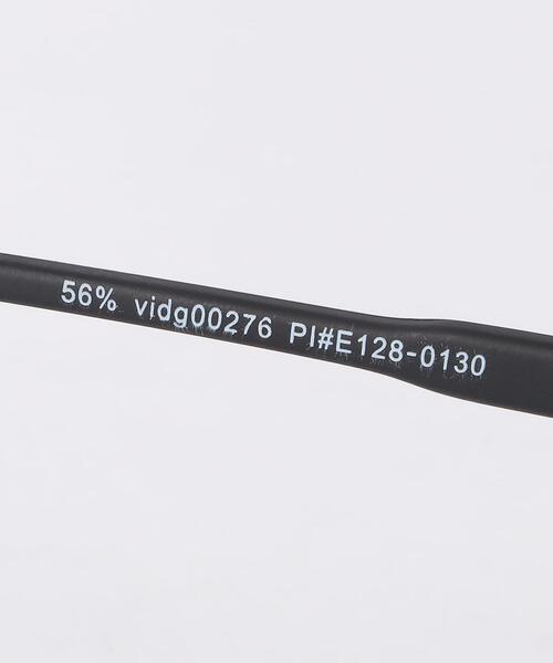 DANG SHADES（ダングシェイディーズ）の「＜DANG SHADES＞FENTON ブラック ファッション用グラス（メガネ・メンズ・ブラック・FREE）」の6枚目の写真