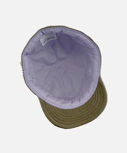 HUNTISM(ハンティズム)の「HUNTISM ハンティズム / CF Umpire Cap コットンフランネル アンパイアキャップ 6パネルキャップ / htm223005(キャップ・メンズ・オレンジ/ネイビー/ブラック/オリーブ/ベージュ・MEDIUM/SMALL)」の6枚目の写真