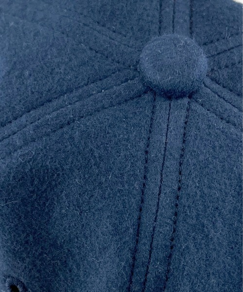 HUNTISM(ハンティズム)の「HUNTISM ハンティズム / CF Umpire Cap コットンフランネル アンパイアキャップ 6パネルキャップ / htm223005(キャップ・メンズ・オレンジ/ネイビー/ブラック/オリーブ/ベージュ・MEDIUM/SMALL)」の16枚目の写真