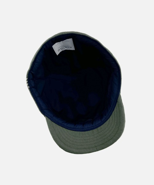 HUNTISM(ハンティズム)の「HUNTISM ハンティズム / CF Umpire Cap コットンフランネル アンパイアキャップ 6パネルキャップ / htm223005(キャップ・メンズ・オレンジ/ネイビー/ブラック/オリーブ/ベージュ・MEDIUM/SMALL)」の14枚目の写真