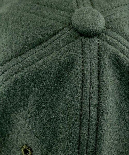 HUNTISM(ハンティズム)の「HUNTISM ハンティズム / CF Umpire Cap コットンフランネル アンパイアキャップ 6パネルキャップ / htm223005(キャップ・メンズ・オレンジ/ネイビー/ブラック/オリーブ/ベージュ・MEDIUM/SMALL)」の21枚目の写真