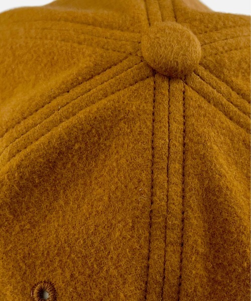 HUNTISM(ハンティズム)の「HUNTISM ハンティズム / CF Umpire Cap コットンフランネル アンパイアキャップ 6パネルキャップ / htm223005(キャップ・メンズ・オレンジ/ネイビー/ブラック/オリーブ/ベージュ・MEDIUM/SMALL)」の22枚目の写真