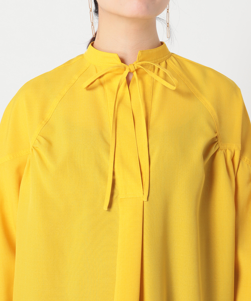 B.C STOCK（ベーセーストック）の「リネンライクスキッパーブラウス◆（シャツ/ブラウス・レディース・ホワイト/ブラック/イエロー・FREE）」の20枚目の写真