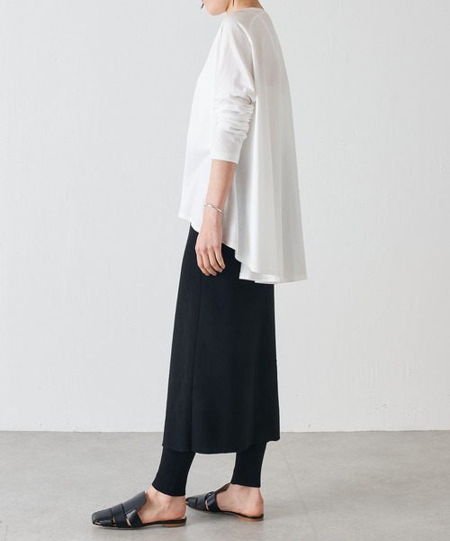 BEARDSLEY（ビアズリー）の「スカートセットパンツ（その他パンツ・レディース・ブラック/ネイビー・FREE）」の5枚目の写真