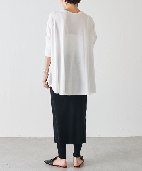 BEARDSLEY（ビアズリー）の「スカートセットパンツ（その他パンツ・レディース・ブラック/ネイビー・FREE）」の7枚目の写真