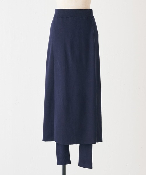 BEARDSLEY（ビアズリー）の「スカートセットパンツ（その他パンツ・レディース・ブラック/ネイビー・FREE）」の6枚目の写真