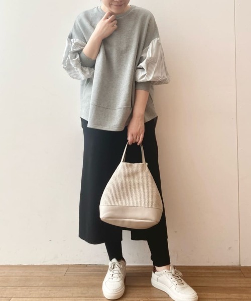 BEARDSLEY（ビアズリー）の「スカートセットパンツ（その他パンツ・レディース・ブラック/ネイビー・FREE）」の8枚目の写真