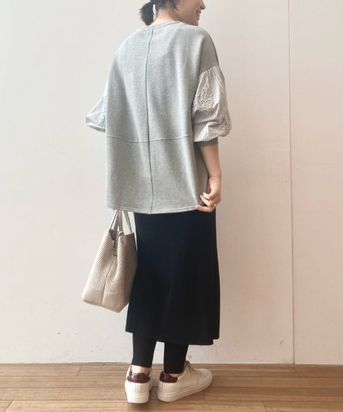 BEARDSLEY（ビアズリー）の「スカートセットパンツ（その他パンツ・レディース・ブラック/ネイビー・FREE）」の9枚目の写真