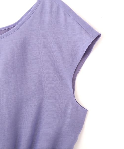 PROPORTION BODY DRESSING（プロポーションボディドレッシング）の「バックリボンウエストシャーリングボイルワンピース / 1212140902（ワンピース・レディース・イエロー/ブラック/グリーン/ブルー・SMALL/MEDIUM）」の12枚目の写真