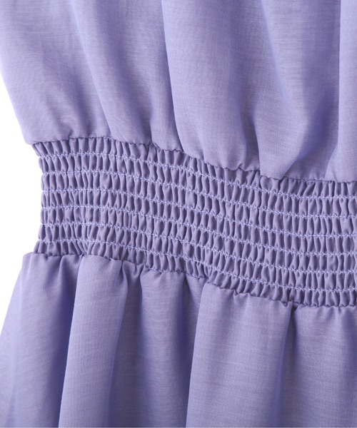 PROPORTION BODY DRESSING（プロポーションボディドレッシング）の「バックリボンウエストシャーリングボイルワンピース / 1212140902（ワンピース・レディース・イエロー/ブラック/グリーン/ブルー・SMALL/MEDIUM）」の13枚目の写真