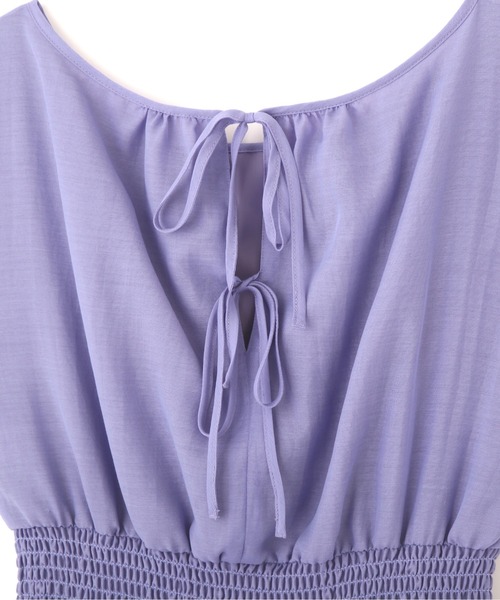 PROPORTION BODY DRESSING（プロポーションボディドレッシング）の「バックリボンウエストシャーリングボイルワンピース / 1212140902（ワンピース・レディース・イエロー/ブラック/グリーン/ブルー・SMALL/MEDIUM）」の15枚目の写真