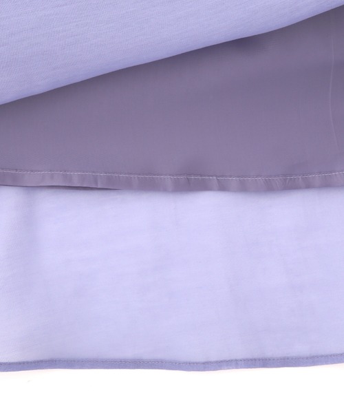 PROPORTION BODY DRESSING（プロポーションボディドレッシング）の「バックリボンウエストシャーリングボイルワンピース / 1212140902（ワンピース・レディース・イエロー/ブラック/グリーン/ブルー・SMALL/MEDIUM）」の16枚目の写真