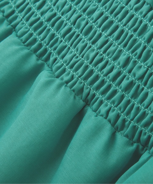 PROPORTION BODY DRESSING（プロポーションボディドレッシング）の「バックリボンウエストシャーリングボイルワンピース / 1212140902（ワンピース・レディース・イエロー/ブラック/グリーン/ブルー・SMALL/MEDIUM）」の8枚目の写真