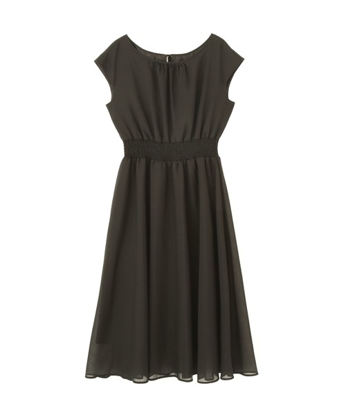 PROPORTION BODY DRESSING（プロポーションボディドレッシング）の「バックリボンウエストシャーリングボイルワンピース / 1212140902（ワンピース・レディース・イエロー/ブラック/グリーン/ブルー・SMALL/MEDIUM）」の5枚目の写真