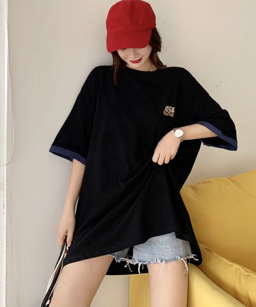 meJane(ミージェーン)の「ReTroバックロゴプリントBIGTシャツ【ZOZOTOWN限定】(Tシャツ/カットソー・レディース・ホワイト/ブラック・FREE)」の11枚目の写真