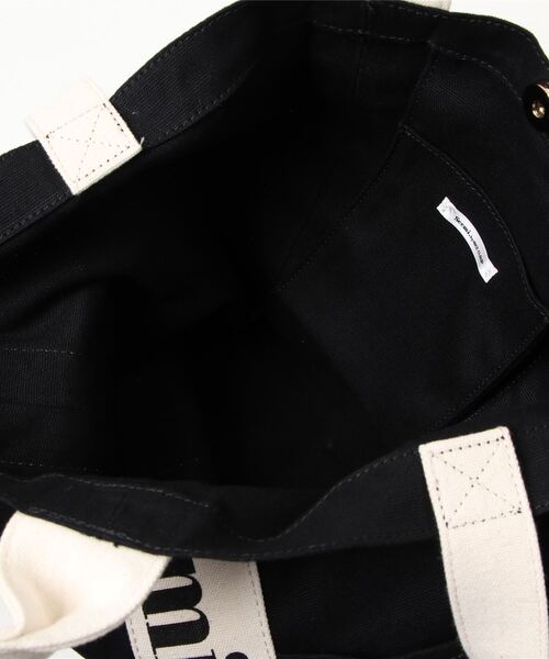 Seemi. byNICECLAUP( シーミーバイナイスクラップ)の「Seemiロゴトートバッグ(トートバッグ・レディース・ブラック/ホワイト系その他・FREE)」の5枚目の写真