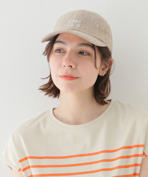 B.C STOCK（ベーセーストック）の「ザツザイフウMIXキャップ（キャップ・レディース・ブラウン/アイボリー・FREE）」の11枚目の写真