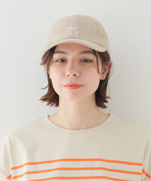 B.C STOCK（ベーセーストック）の「ザツザイフウMIXキャップ（キャップ・レディース・ブラウン/アイボリー・FREE）」の12枚目の写真