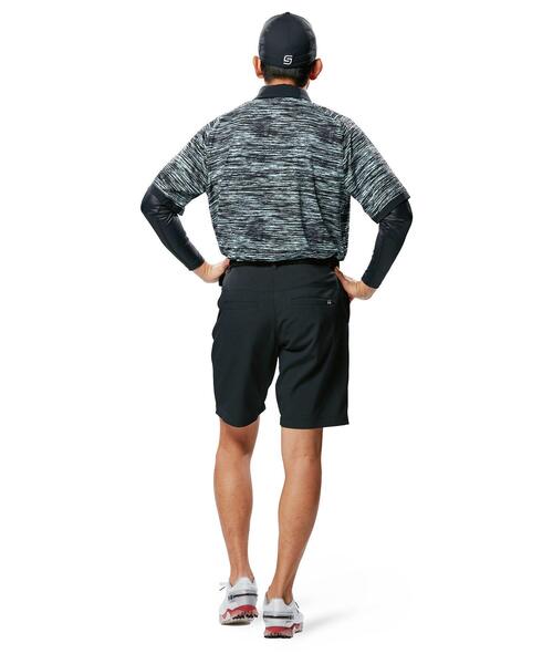UNDER ARMOUR（アンダーアーマー）の「UAアイソチル フィッティド ロングスリーブ Vネックシャツ（ゴルフ/メンズ）（Tシャツ/カットソー・メンズ・ホワイト/ブラック・S/L/M/XL/XXL）」の5枚目の写真