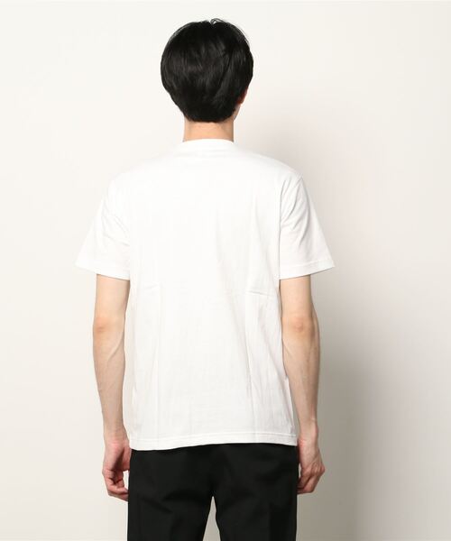 Champion（チャンピオン）の「【Champion/チャンピオン】メンズ ベーシック ショートスリーブTシャツ（Tシャツ/カットソー・メンズ・グレー/ホワイト/ブラック・MEDIUM/X-LARGE/LARGE）」の5枚目の写真