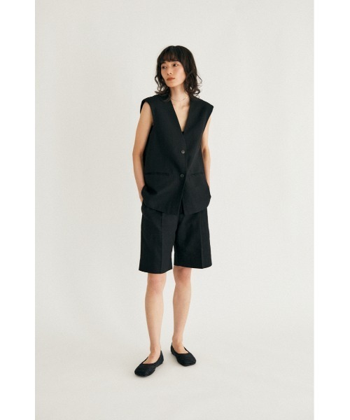 M_(エムアンダーバー)の「【M_】HALF パンツ(その他パンツ・レディース・ベージュ/ブラック・1/2)」の20枚目の写真